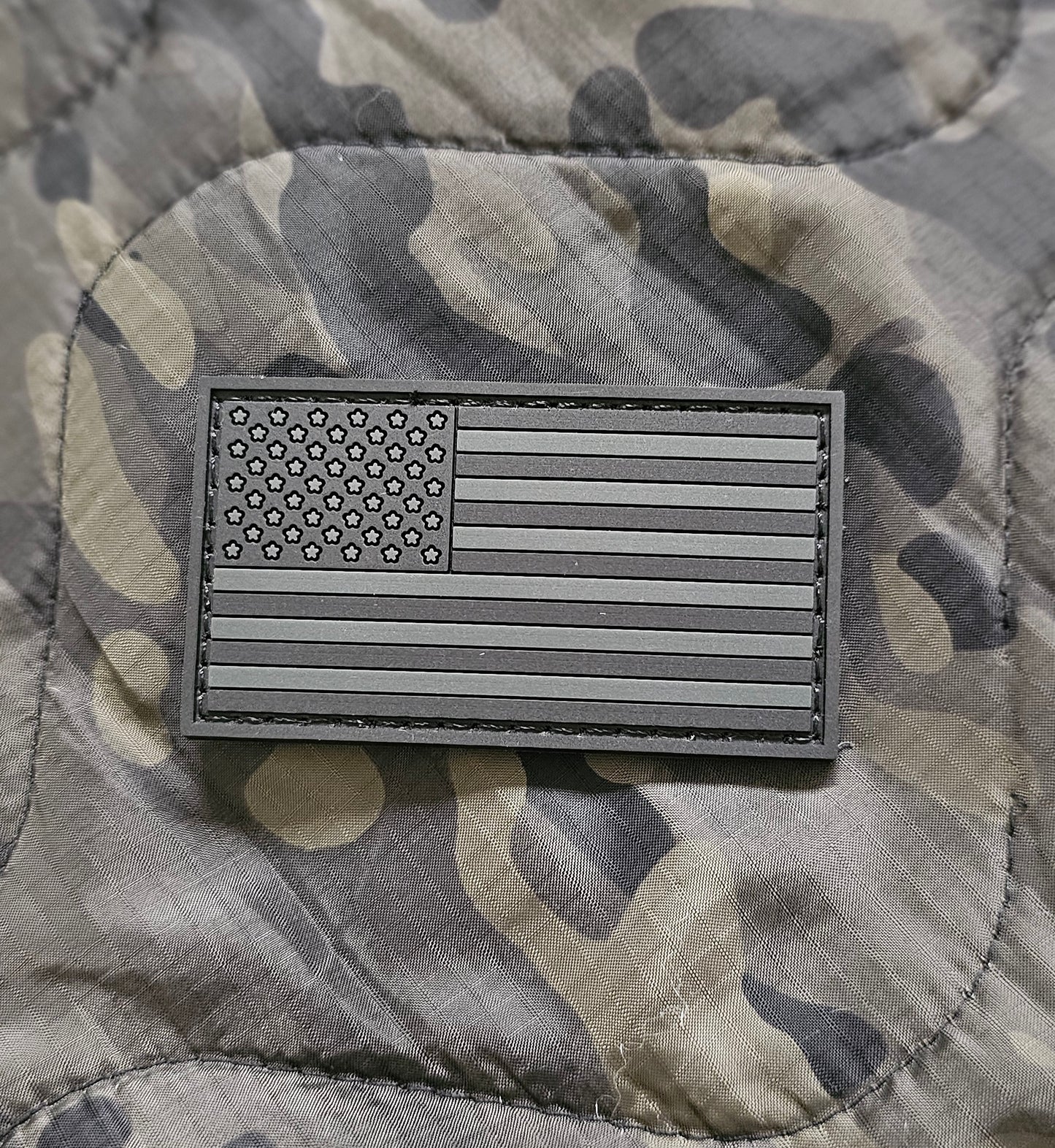 US Ghost Flag Patch