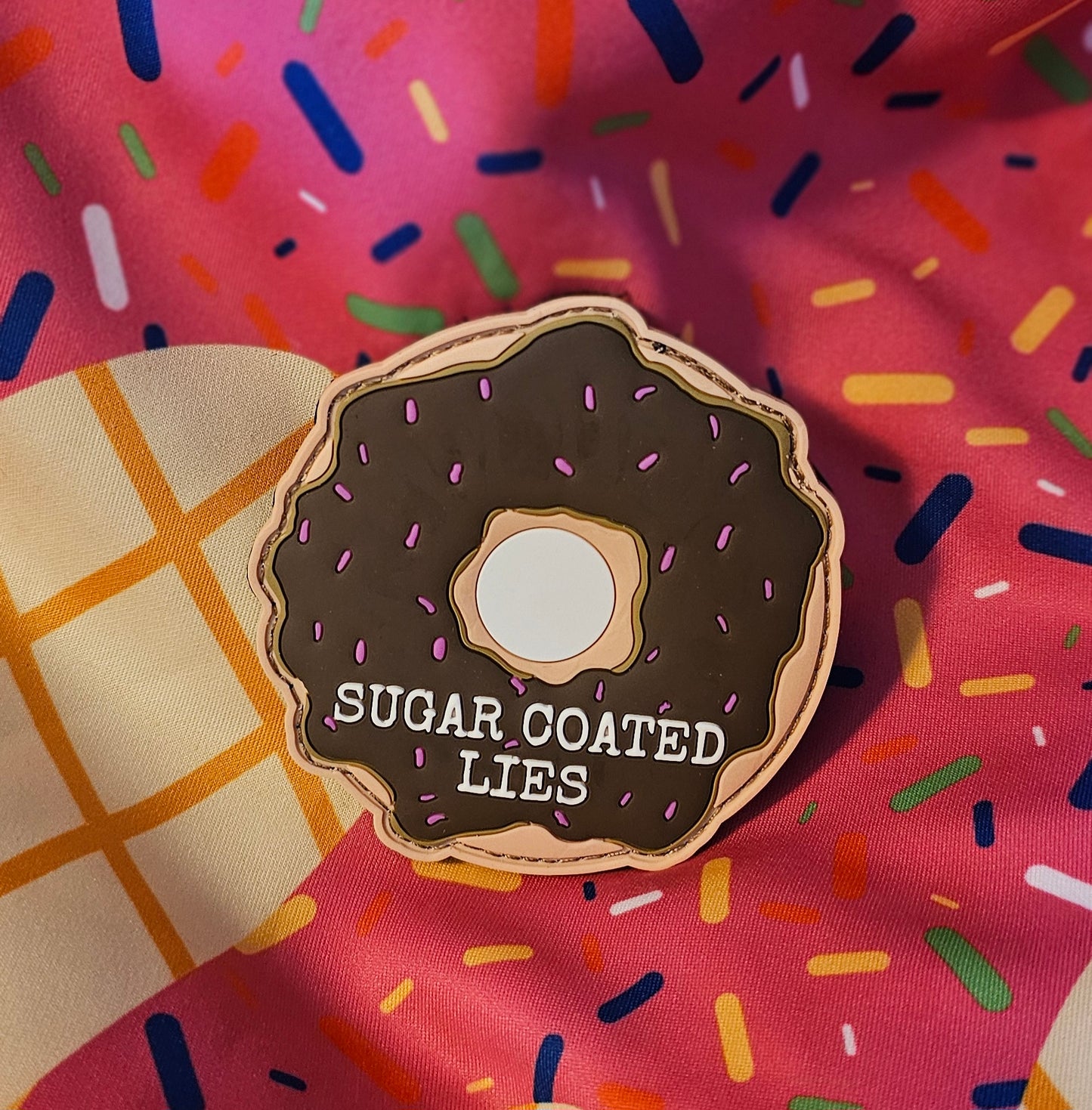 Sugar Coated Lies Donut Patch