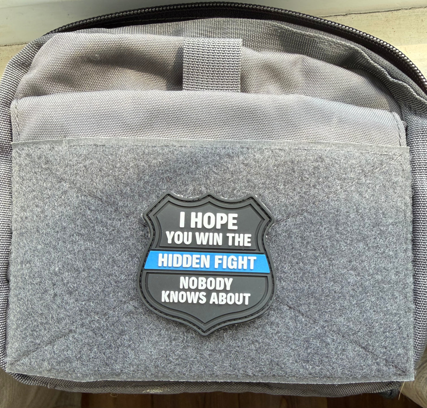 Hidden Fight Patch - Blue Line Limited Edition