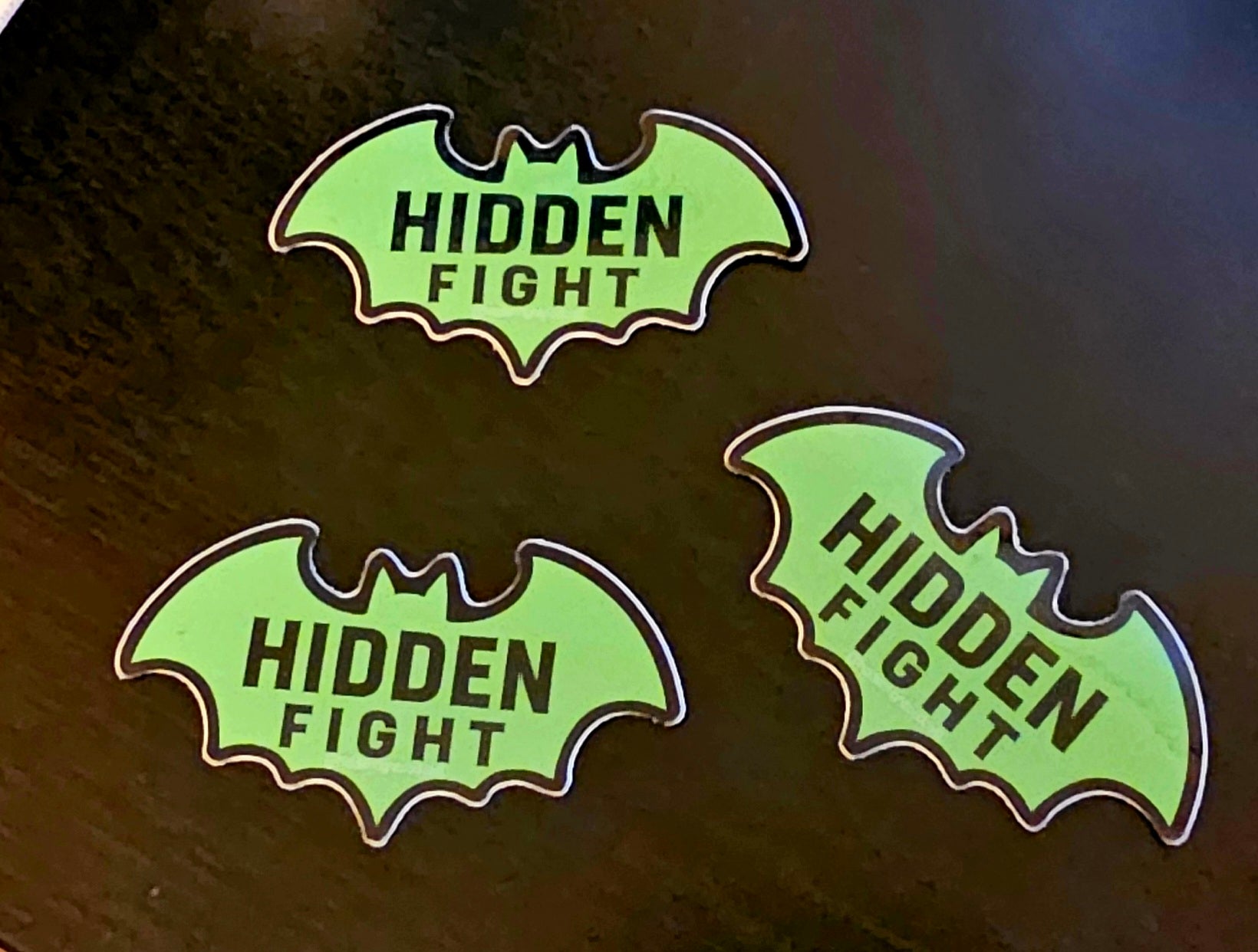 Hidden Fight Bat Sticker Pack