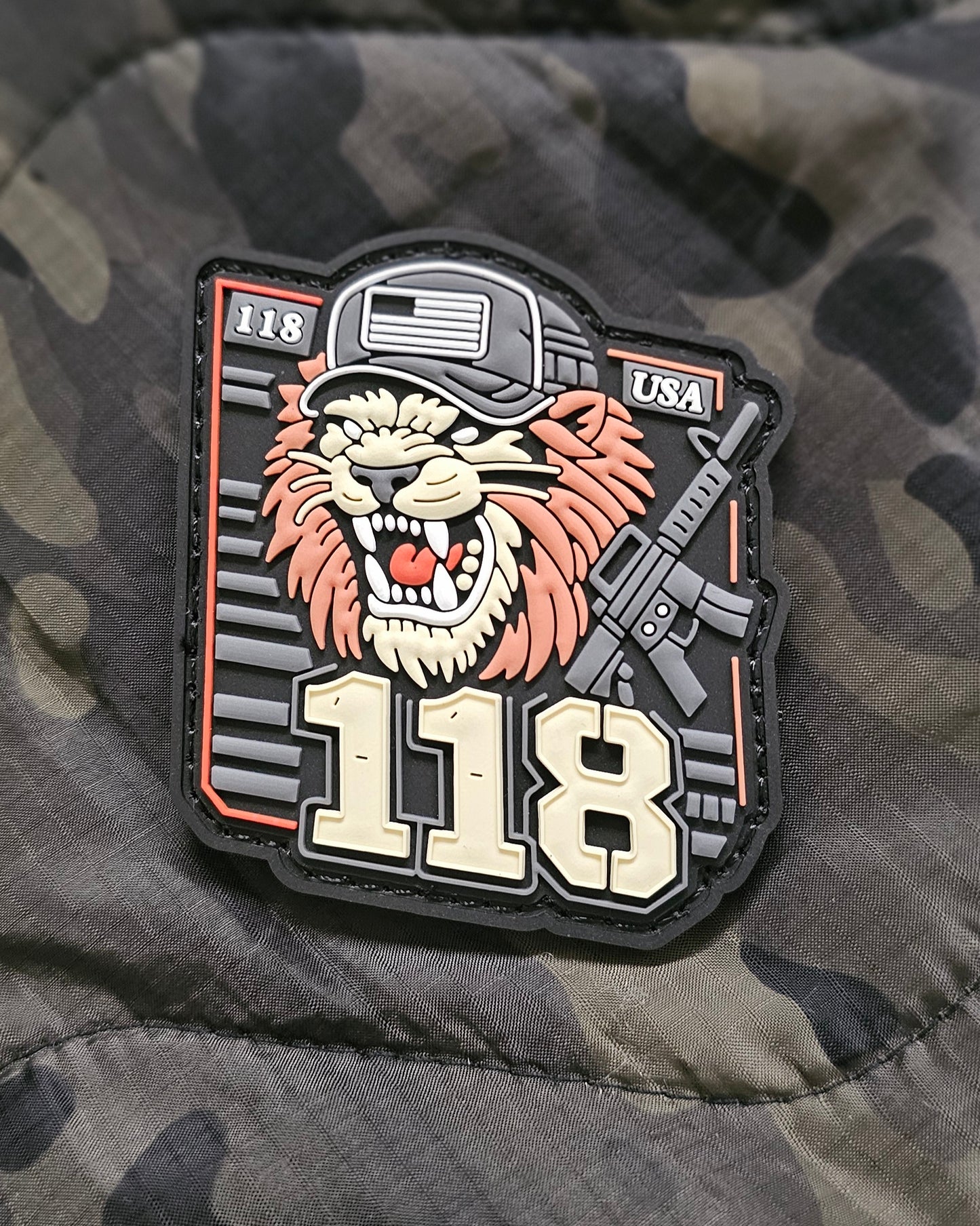 Psalm 118 Lion Patch (Color)