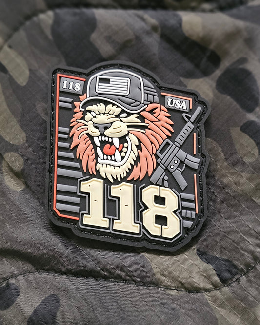 Psalm 118 Lion Patch (Color)